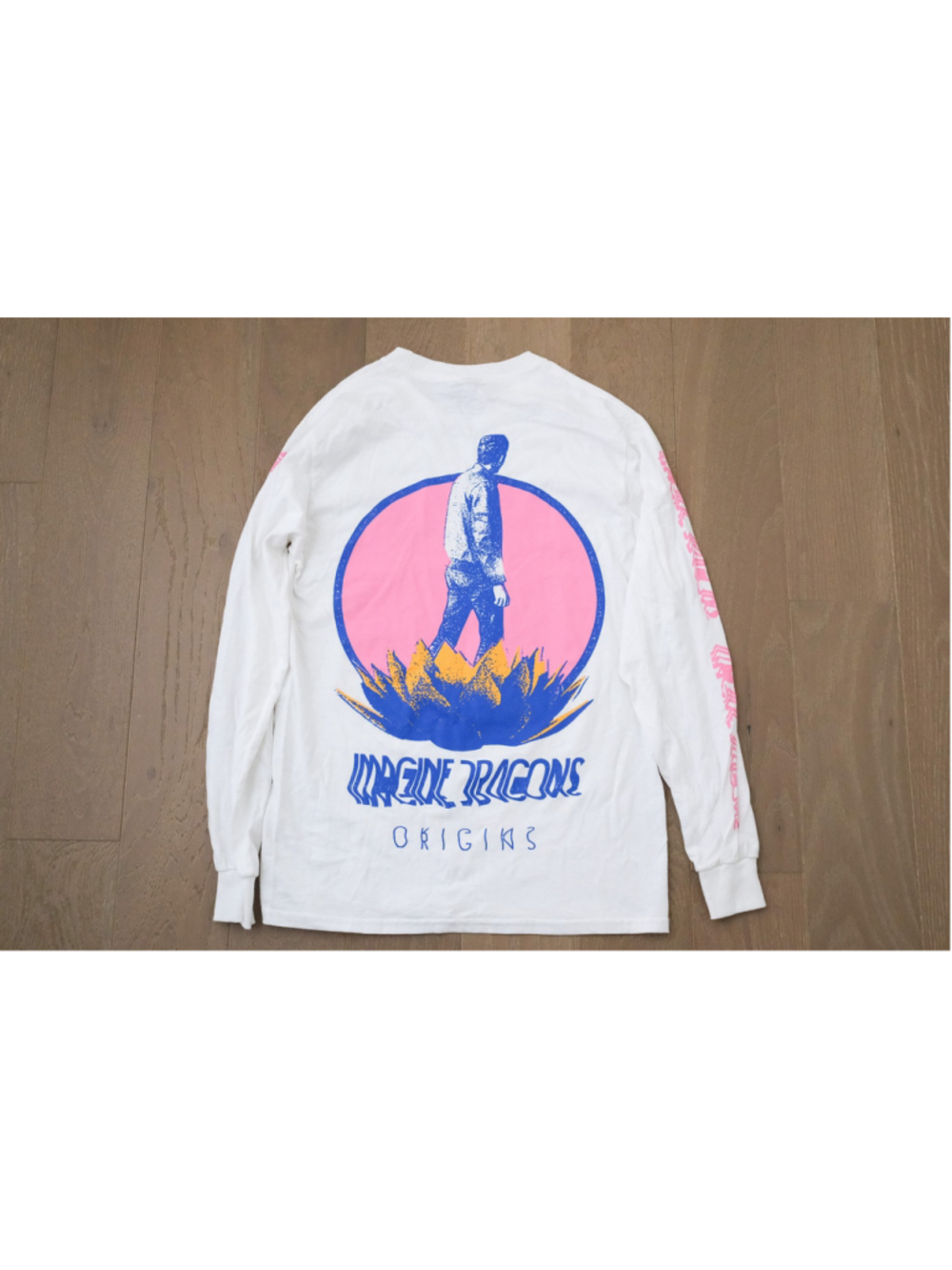 Imagine Dragons Origins Long Sleeve T-Shirt White Men’s Small